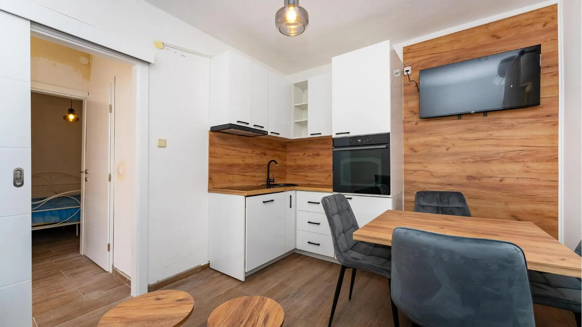 Awesome Apartment In Gornji Karin With Kitchen